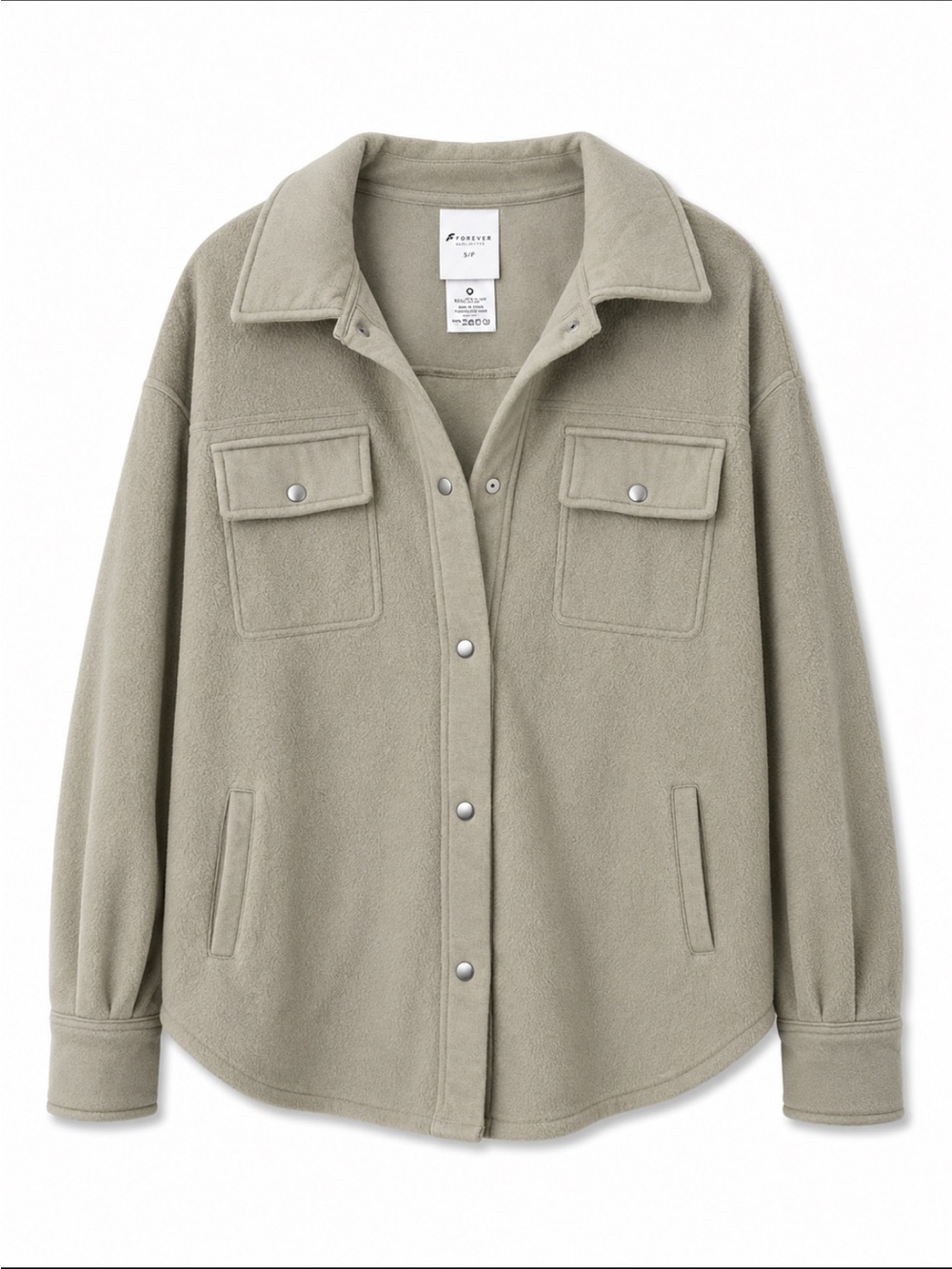 Fornia Fleece Shirt Jacket Shacket
